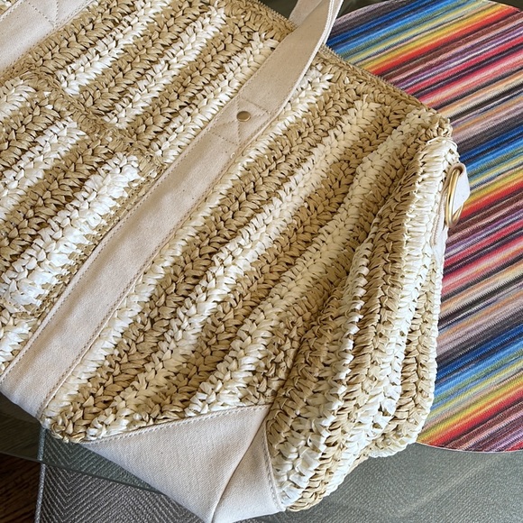 Canvas summer duffle travel bag - Picture 11 of 13